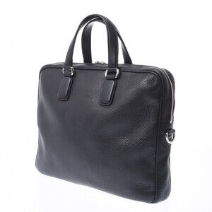 Gucci Calfskin Bag GG Business Black Interlocking